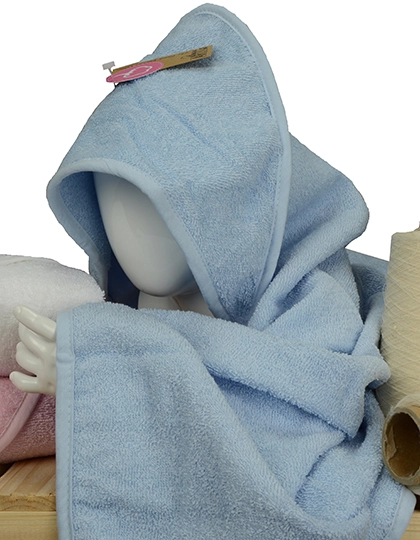 Babiezz® Baby Hooded Towel zum Besticken und Bedrucken mit Ihren Logo, Schriftzug oder Motiv.