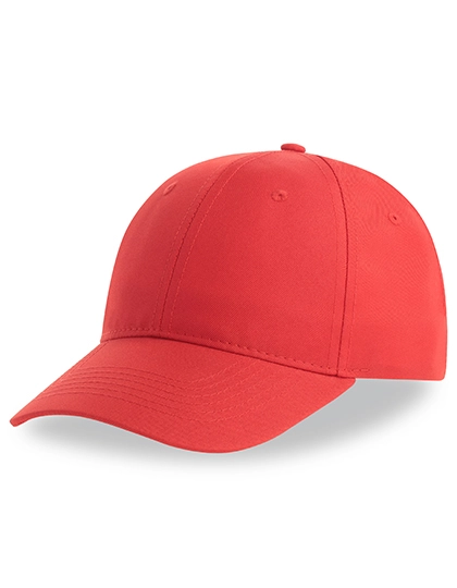 Recy Six Cap zum Besticken und Bedrucken in der Farbe Red mit Ihren Logo, Schriftzug oder Motiv.