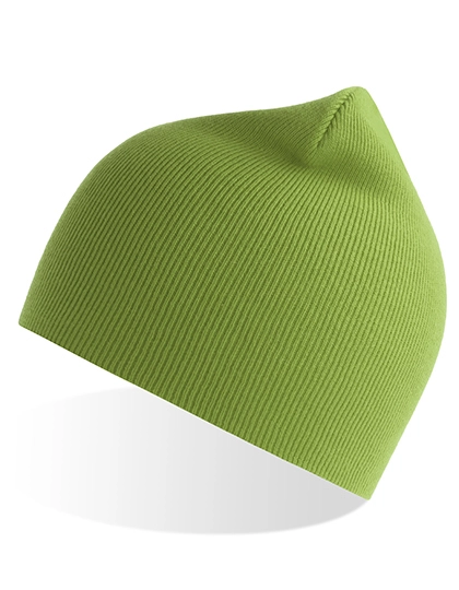 Yala Beanie zum Besticken und Bedrucken in der Farbe Leaf Green mit Ihren Logo, Schriftzug oder Motiv.