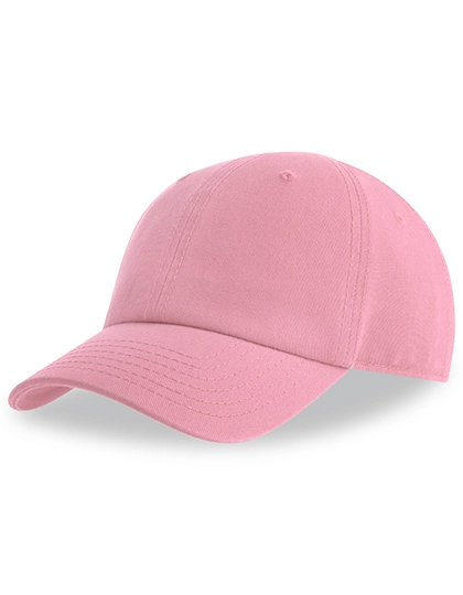 Kids´ Fraser Cap zum Besticken und Bedrucken in der Farbe Pink mit Ihren Logo, Schriftzug oder Motiv.