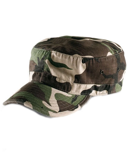 Army Cap zum Besticken und Bedrucken in der Farbe Camouflage mit Ihren Logo, Schriftzug oder Motiv.