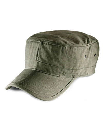 Army Cap zum Besticken und Bedrucken in der Farbe Olive mit Ihren Logo, Schriftzug oder Motiv.