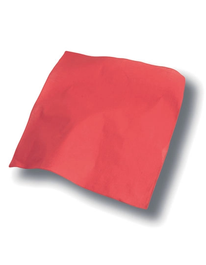 Bandana Goal zum Besticken und Bedrucken in der Farbe Red mit Ihren Logo, Schriftzug oder Motiv.