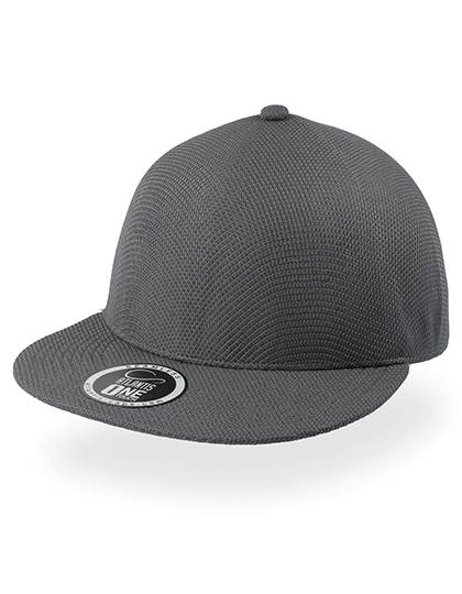 Snap One Cap zum Besticken und Bedrucken in der Farbe Dark Grey mit Ihren Logo, Schriftzug oder Motiv.