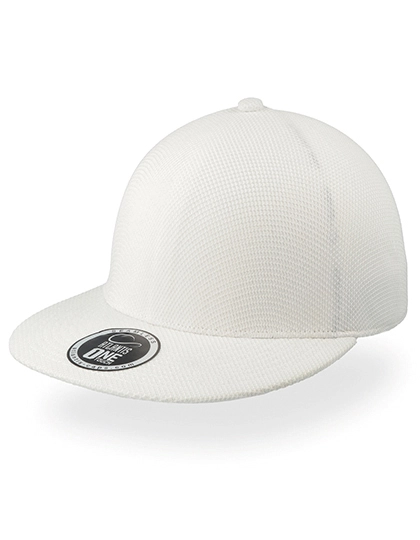 Snap One Cap zum Besticken und Bedrucken in der Farbe White mit Ihren Logo, Schriftzug oder Motiv.