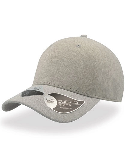Uni-Cap Piquét zum Besticken und Bedrucken in der Farbe Grey mit Ihren Logo, Schriftzug oder Motiv.