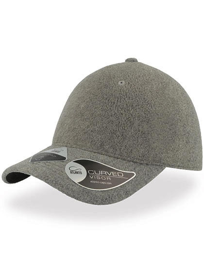 Uni-Cap Fleece zum Besticken und Bedrucken in der Farbe Grey Melange mit Ihren Logo, Schriftzug oder Motiv.