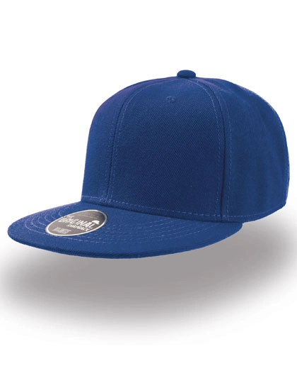 Kids´ Snap Back Cap zum Besticken und Bedrucken in der Farbe Royal mit Ihren Logo, Schriftzug oder Motiv.
