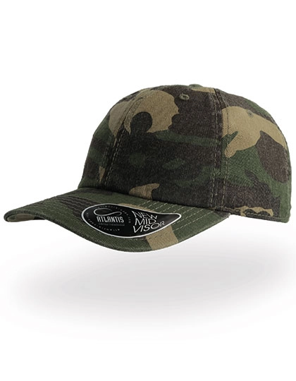 Dad Hat - Baseball Cap zum Besticken und Bedrucken in der Farbe Camouflage mit Ihren Logo, Schriftzug oder Motiv.