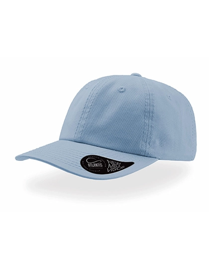 Dad Hat - Baseball Cap zum Besticken und Bedrucken in der Farbe Light Blue mit Ihren Logo, Schriftzug oder Motiv.