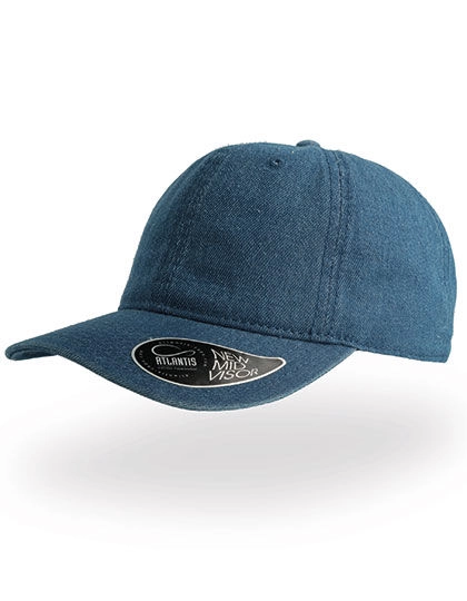 Dad Hat - Baseball Cap zum Besticken und Bedrucken in der Farbe Light Denim mit Ihren Logo, Schriftzug oder Motiv.