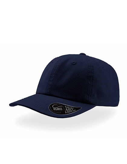 Dad Hat - Baseball Cap zum Besticken und Bedrucken in der Farbe Navy mit Ihren Logo, Schriftzug oder Motiv.