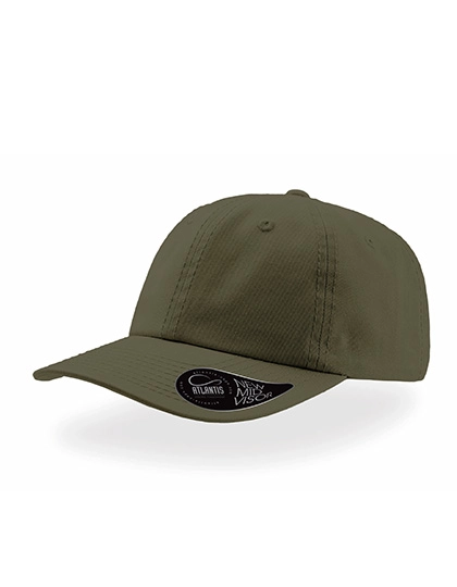 Dad Hat - Baseball Cap zum Besticken und Bedrucken in der Farbe Olive mit Ihren Logo, Schriftzug oder Motiv.