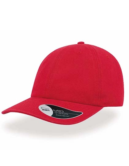 Dad Hat - Baseball Cap zum Besticken und Bedrucken in der Farbe Red mit Ihren Logo, Schriftzug oder Motiv.