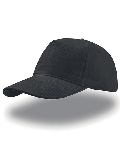 Liberty Five Buckle Cap zum Besticken und Bedrucken in der Farbe Black mit Ihren Logo, Schriftzug oder Motiv.