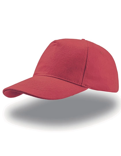 Liberty Five Buckle Cap zum Besticken und Bedrucken in der Farbe Red mit Ihren Logo, Schriftzug oder Motiv.