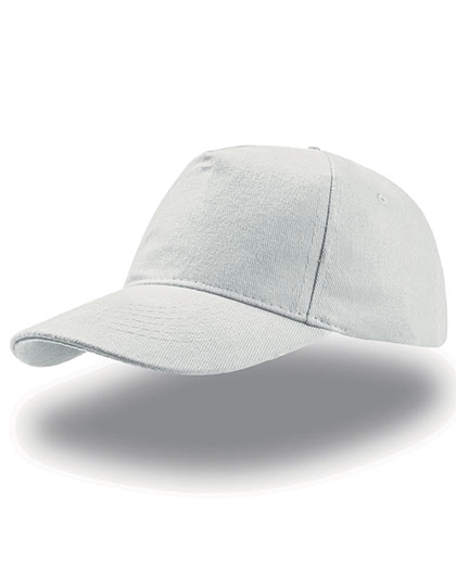 Liberty Five Buckle Cap zum Besticken und Bedrucken in der Farbe White mit Ihren Logo, Schriftzug oder Motiv.