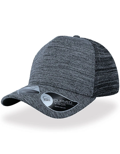 Knit Cap zum Besticken und Bedrucken in der Farbe Light Grey-Black mit Ihren Logo, Schriftzug oder Motiv.