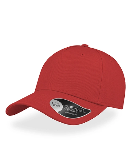 Shot Cap zum Besticken und Bedrucken in der Farbe Red mit Ihren Logo, Schriftzug oder Motiv.