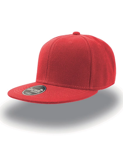 Snap Back Cap zum Besticken und Bedrucken in der Farbe Red mit Ihren Logo, Schriftzug oder Motiv.