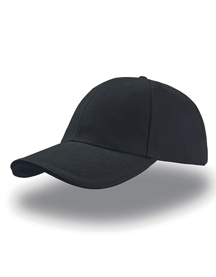 Liberty Sandwich Cap zum Besticken und Bedrucken in der Farbe Black-Black mit Ihren Logo, Schriftzug oder Motiv.