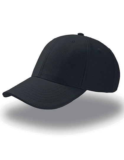 Sport Sandwich Cap zum Besticken und Bedrucken in der Farbe Black-Black mit Ihren Logo, Schriftzug oder Motiv.