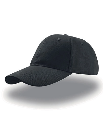 Liberty Six Cap zum Besticken und Bedrucken in der Farbe Black mit Ihren Logo, Schriftzug oder Motiv.