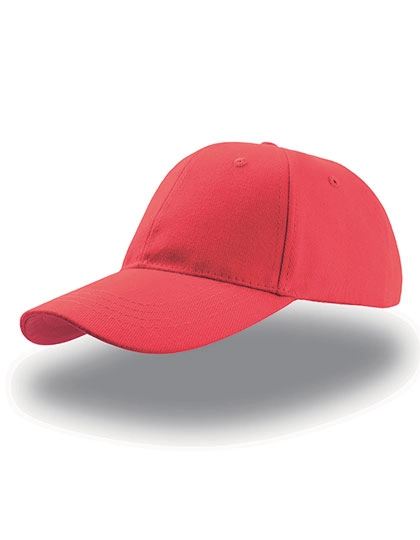 Liberty Six Cap zum Besticken und Bedrucken in der Farbe Red mit Ihren Logo, Schriftzug oder Motiv.