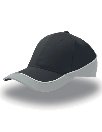 Racing Cap zum Besticken und Bedrucken in der Farbe Black-Grey mit Ihren Logo, Schriftzug oder Motiv.