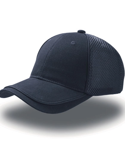 Golf Cap zum Besticken und Bedrucken in der Farbe Navy mit Ihren Logo, Schriftzug oder Motiv.