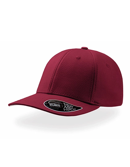 Pitcher - Baseball Cap zum Besticken und Bedrucken in der Farbe Burgundy-Grey mit Ihren Logo, Schriftzug oder Motiv.