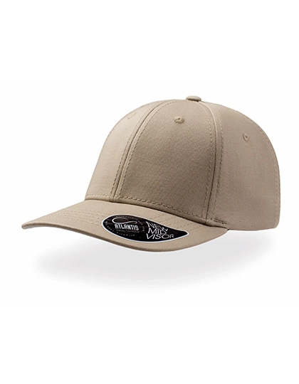 Pitcher - Baseball Cap zum Besticken und Bedrucken in der Farbe Khaki-Grey mit Ihren Logo, Schriftzug oder Motiv.