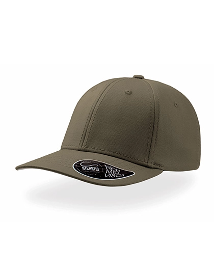 Pitcher - Baseball Cap zum Besticken und Bedrucken in der Farbe Olive-Grey mit Ihren Logo, Schriftzug oder Motiv.