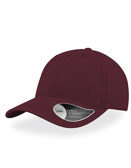 Groovy Cap zum Besticken und Bedrucken in der Farbe Burgundy mit Ihren Logo, Schriftzug oder Motiv.