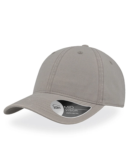 Groovy Cap zum Besticken und Bedrucken in der Farbe Grey mit Ihren Logo, Schriftzug oder Motiv.