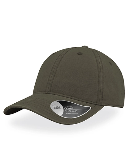 Groovy Cap zum Besticken und Bedrucken in der Farbe Olive mit Ihren Logo, Schriftzug oder Motiv.