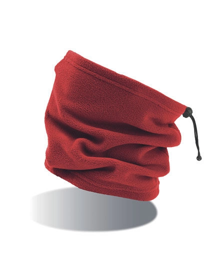 Hotty - Warm Neckwarmer zum Besticken und Bedrucken in der Farbe Red mit Ihren Logo, Schriftzug oder Motiv.