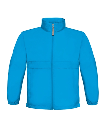 Kids´ Jacket Sirocco zum Besticken und Bedrucken in der Farbe Atoll mit Ihren Logo, Schriftzug oder Motiv.
