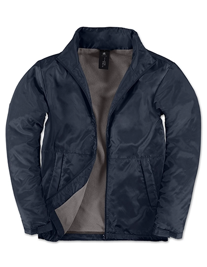 Men´s Jacket Multi-Active zum Besticken und Bedrucken in der Farbe Navy-Warm Grey mit Ihren Logo, Schriftzug oder Motiv.