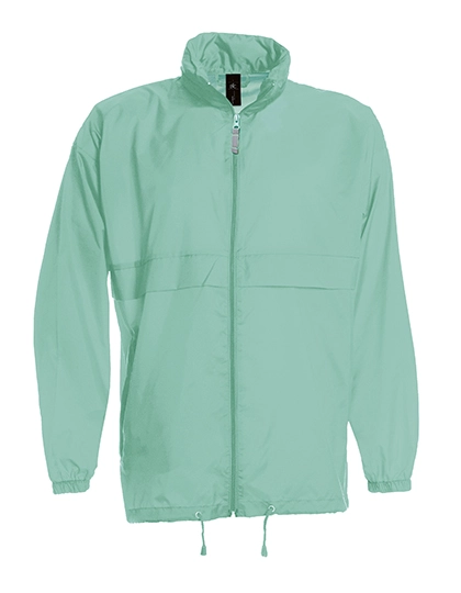 Unisex Jacket Sirocco zum Besticken und Bedrucken in der Farbe Pixel Turquoise mit Ihren Logo, Schriftzug oder Motiv.