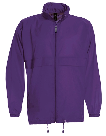 Unisex Jacket Sirocco zum Besticken und Bedrucken in der Farbe Purple mit Ihren Logo, Schriftzug oder Motiv.