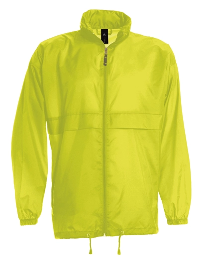 Unisex Jacket Sirocco zum Besticken und Bedrucken in der Farbe Ultra Yellow mit Ihren Logo, Schriftzug oder Motiv.