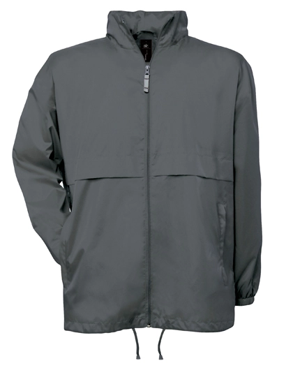 Unisex Jacket Air zum Besticken und Bedrucken in der Farbe Dark Grey (Solid) mit Ihren Logo, Schriftzug oder Motiv.