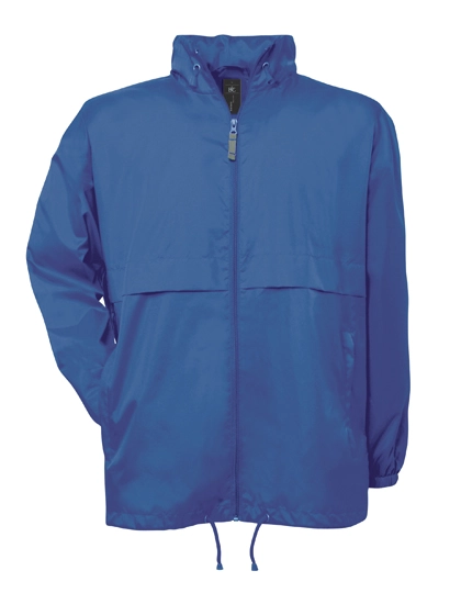 Unisex Jacket Air zum Besticken und Bedrucken in der Farbe Royal Blue mit Ihren Logo, Schriftzug oder Motiv.