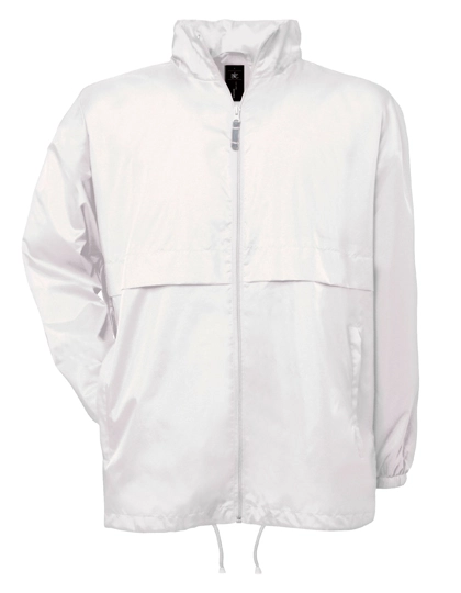 Unisex Jacket Air zum Besticken und Bedrucken in der Farbe White mit Ihren Logo, Schriftzug oder Motiv.
