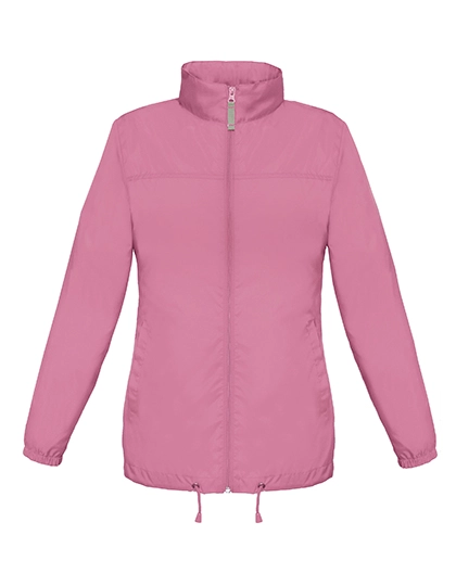 Women´s Jacket Sirocco zum Besticken und Bedrucken in der Farbe Pixel Pink mit Ihren Logo, Schriftzug oder Motiv.