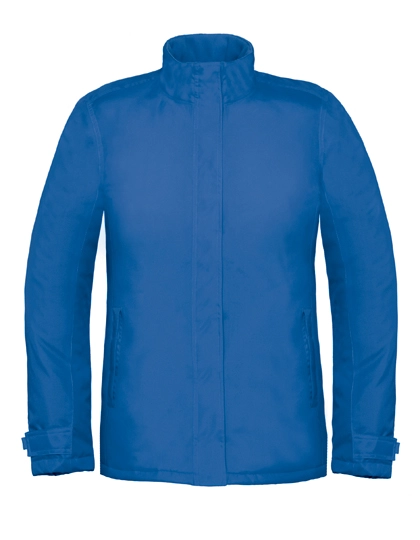 Women´s Jacket Real+ zum Besticken und Bedrucken in der Farbe Royal Blue mit Ihren Logo, Schriftzug oder Motiv.
