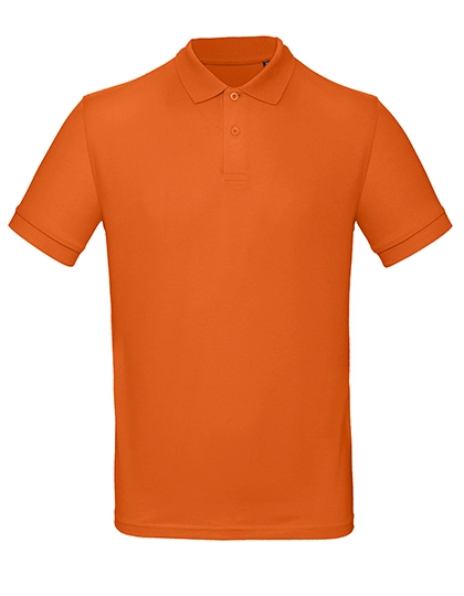 Inspire Polo /Men_° zum Besticken und Bedrucken in der Farbe Urban Orange mit Ihren Logo, Schriftzug oder Motiv.