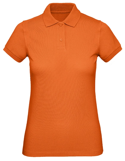 Inspire Polo /Women_° zum Besticken und Bedrucken in der Farbe Urban Orange mit Ihren Logo, Schriftzug oder Motiv.
