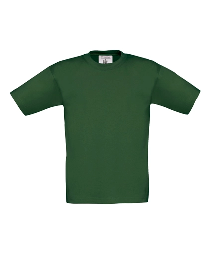 Kids´ T-Shirt Exact 150 zum Besticken und Bedrucken in der Farbe Bottle Green mit Ihren Logo, Schriftzug oder Motiv.